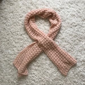 Light Pink / Knit Scarf